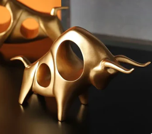 Apex Momentum Bull Sculpture