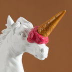 Norév European Modern Decoration Ice Cream Smashing Horse Head