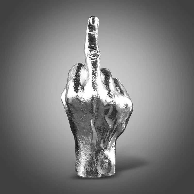 Norév Personalized Middle Finger Statue Ornament