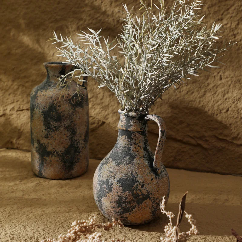 Norév Earthenware Vase for Dried Flower Pampas Grass Nordic