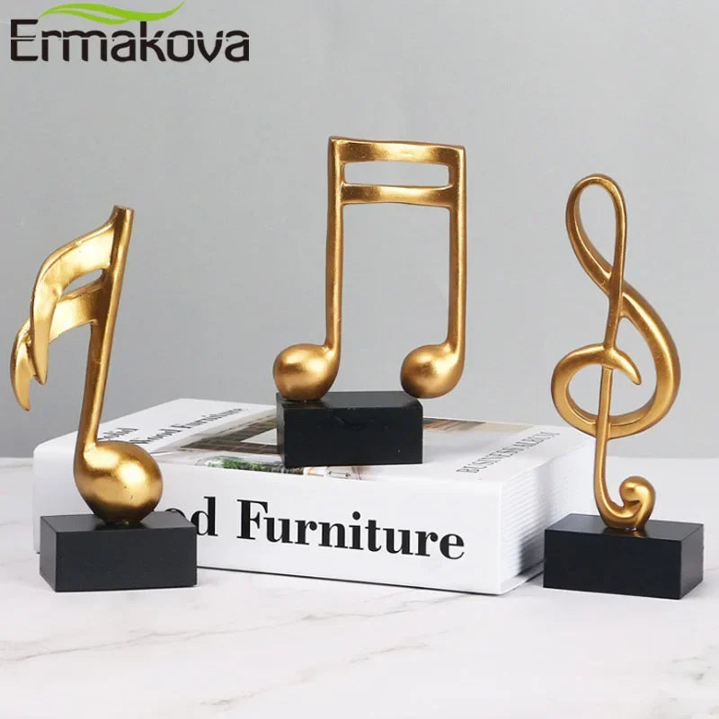Norév Musical Sculpture Statue Music Note