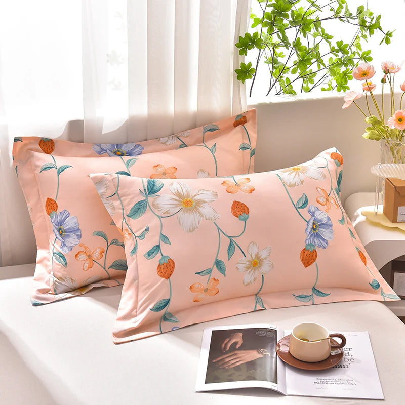 Botanical Print Pillowcase Set