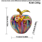 Norév European Painting Graffiti Apple Art Sculpture Fruit