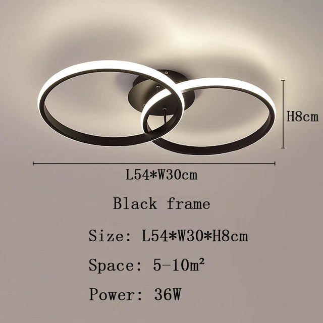 Guérip Modern Geometry LED Ceiling Light