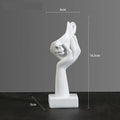 Norév Resin Abstract Mask Statues European Miniature