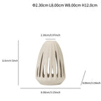 Norév Ceramic Hollow Vase for Dried Flowe