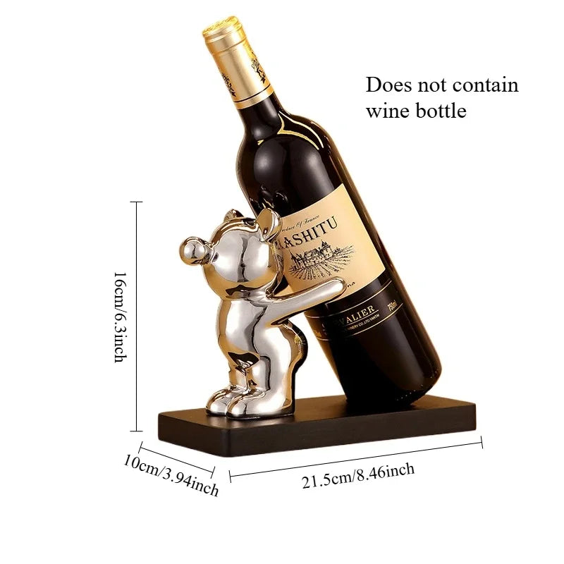 Norév Wine Rack Decor Light Luxury Ceramic Bearies