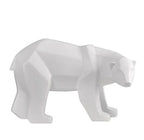 Norév Bear Sculpture Geometric Resin Polar Bear