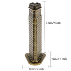 Norév Metal Architecture Figurine World Famous Landmark Building