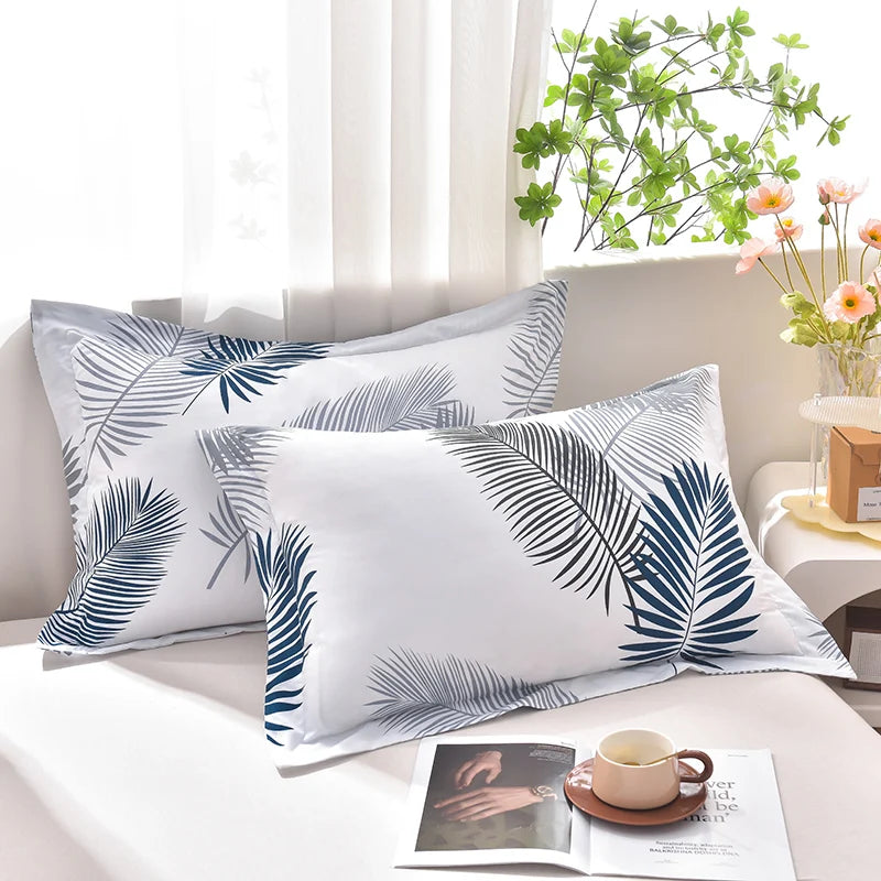 Botanical Print Pillowcase Set