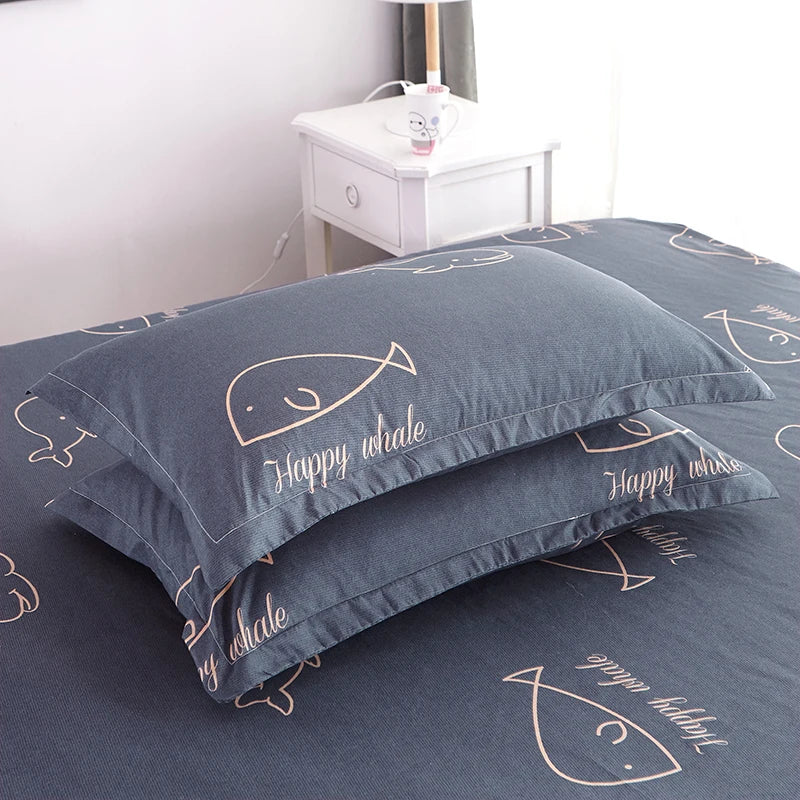 Floral Print Pillowcase Set