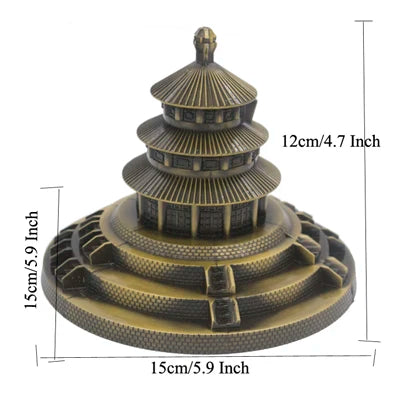 Norév Metal Architecture Figurine World Famous Landmark Building
