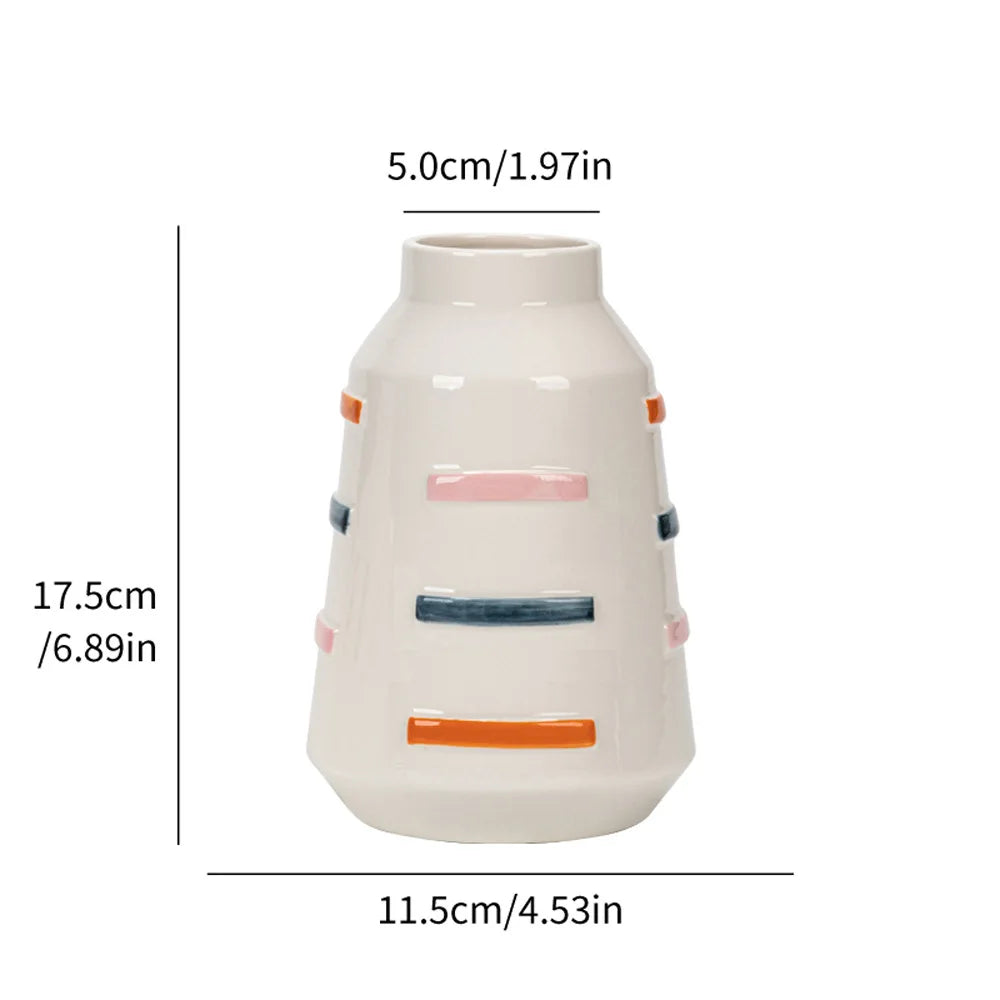 Norév Simple and Elegant Aesthetic Vase Ceramic