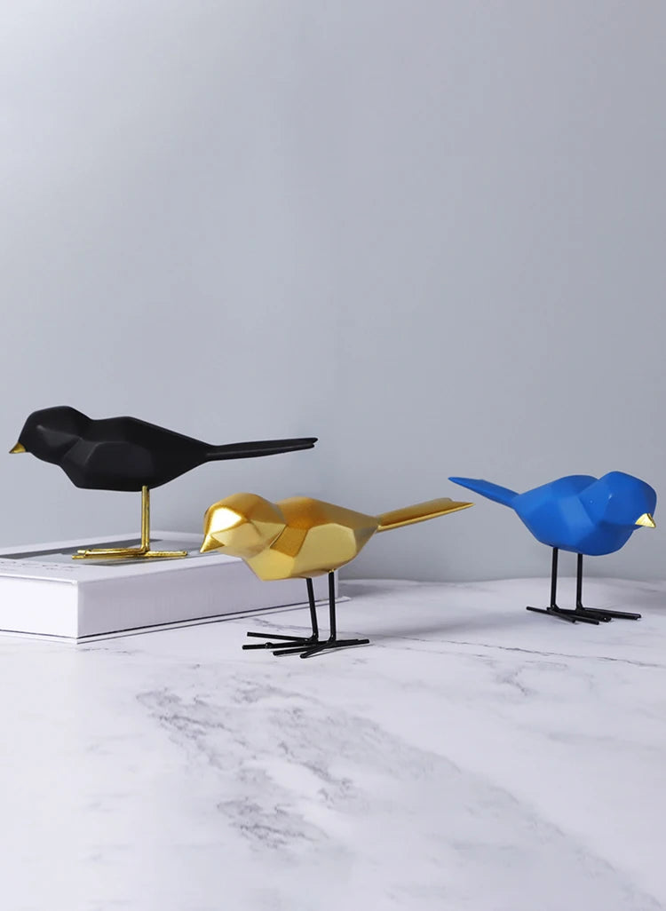 Norév Modern Cute Resin Bird Figurine European