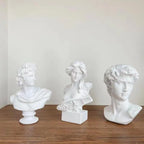 Norév  David Statue Head Portraits Mini Gypsum Michelangelo