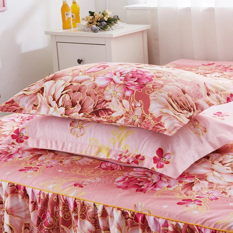 Floral Print Pillowcase Set
