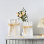 Norév Ceramic Paper Bag Vase