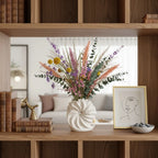 Norév Ocean Conch Shape Vase Simple Beige Ceramic