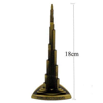 Norév Metal Architecture Figurine World Famous Landmark Building