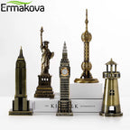 Norév Metal Architecture Figurine World Famous Landmark Building