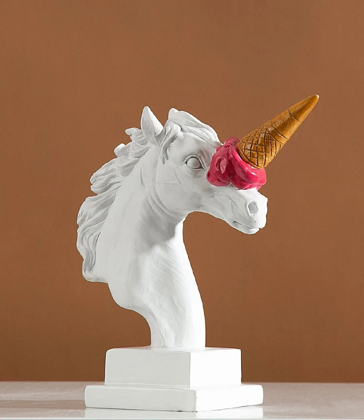 Norév European Modern Decoration Ice Cream Smashing Horse Head
