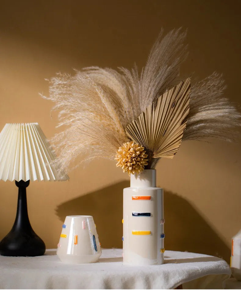 Norév Ceramic Dopamine Décor Vase Colorful