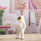 Norév Porcelain Astronaut Vase Figurines Bookshelves