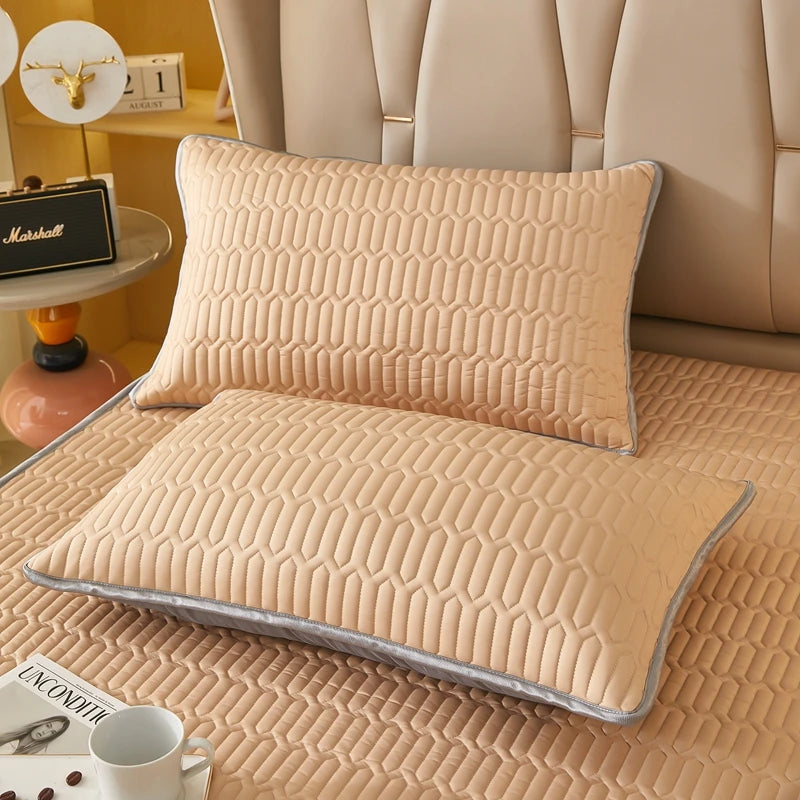 Quilted Cooling Pillowcase Set