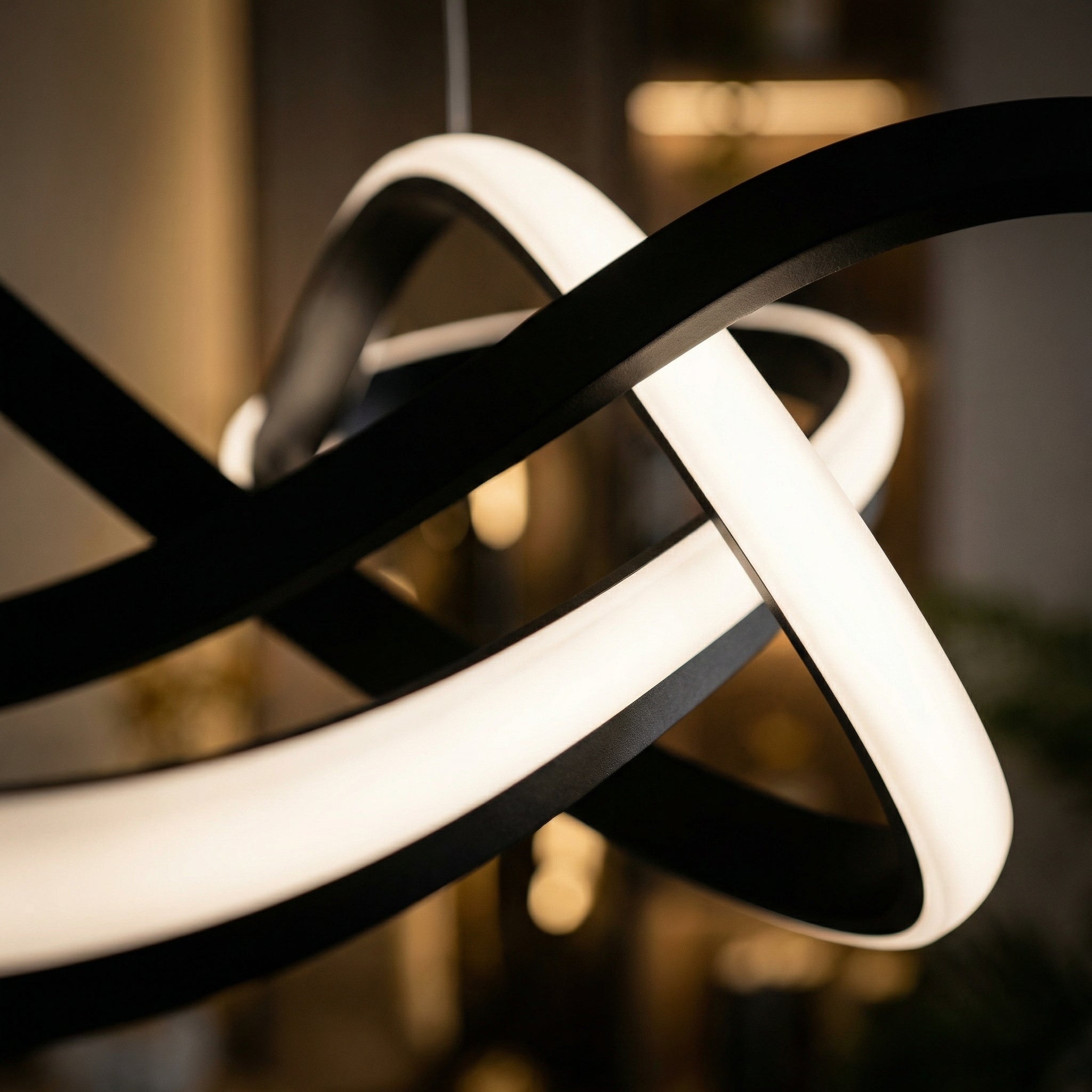 Infinity Loop LED Pendant Light
