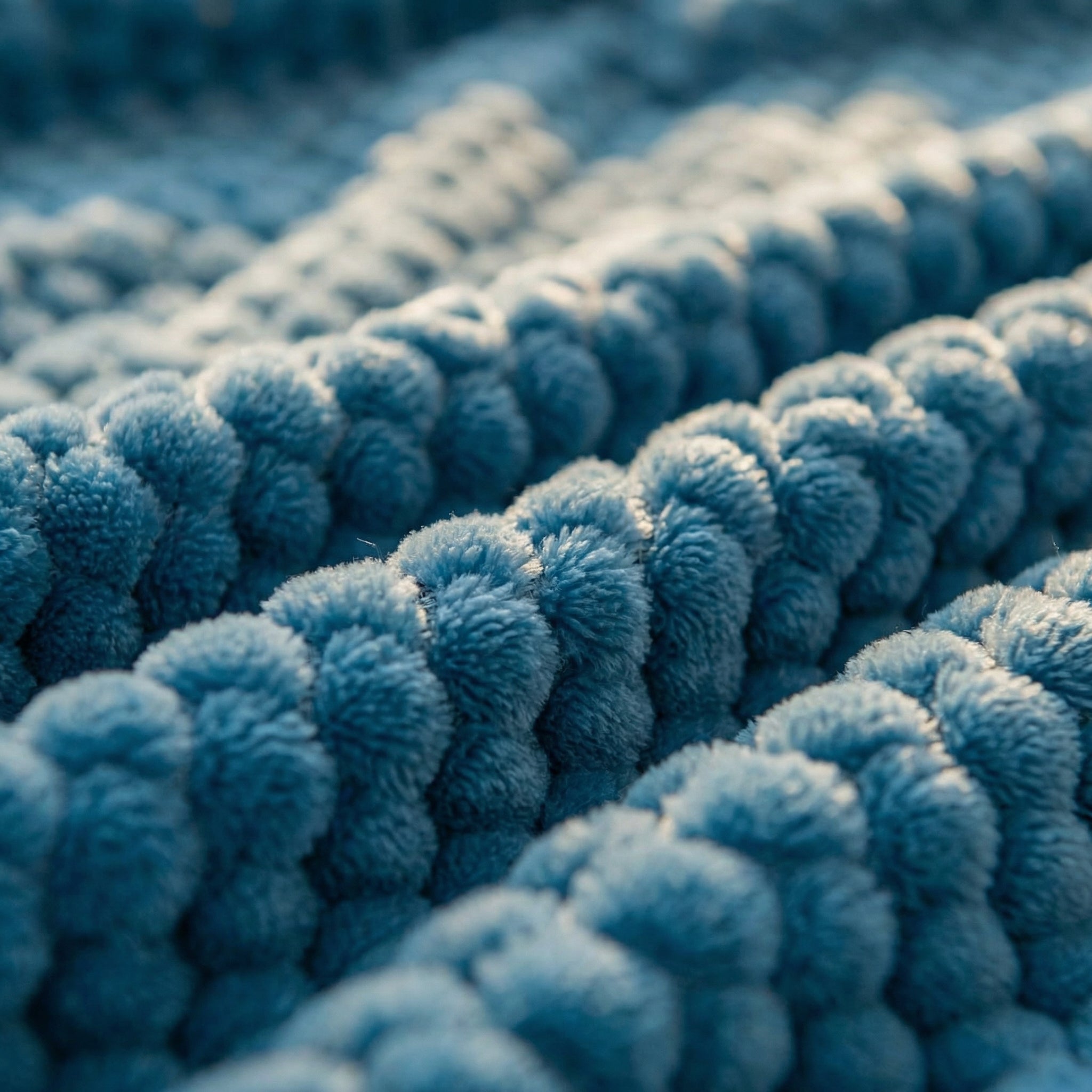 Textured Flannel Throw Blanket